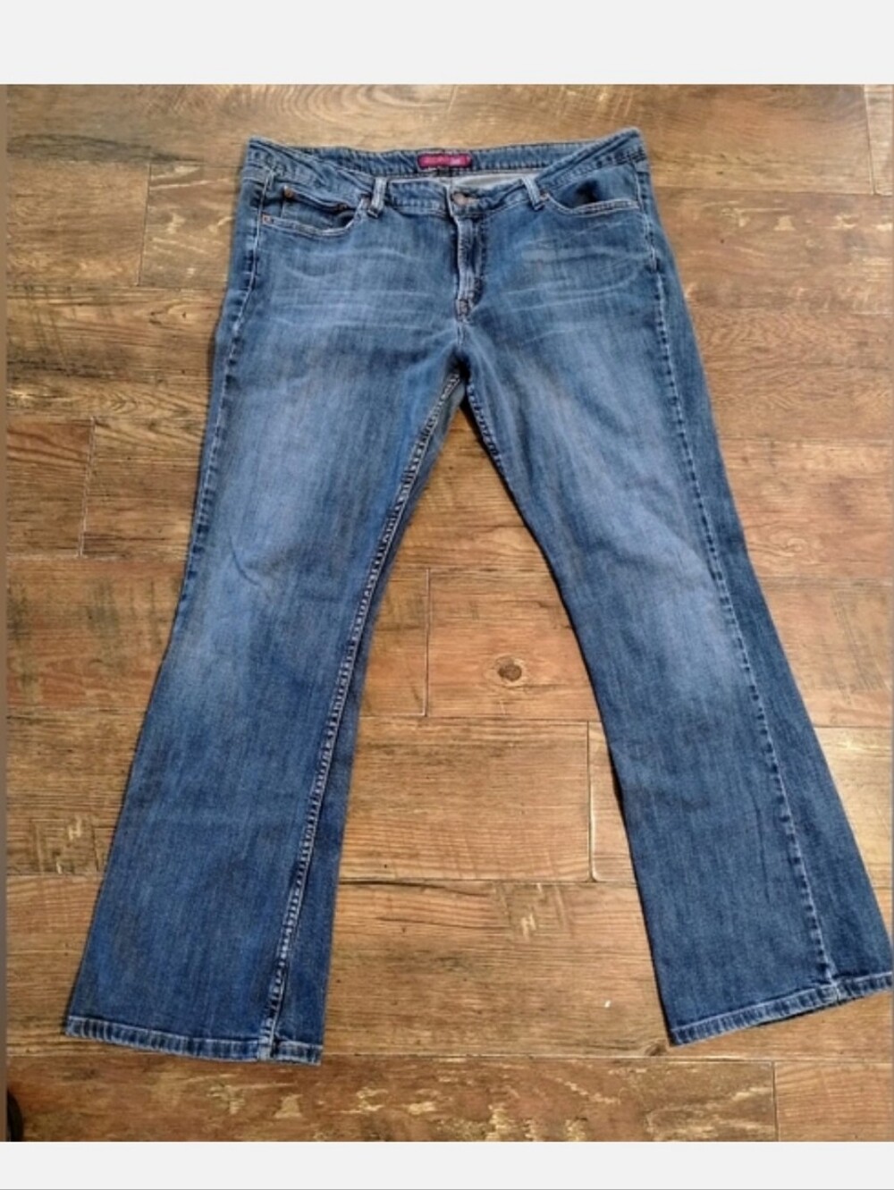 LEVIS 518 Womens Superlow Bootcut Jeans plus size 17 VINTAGE Y2K